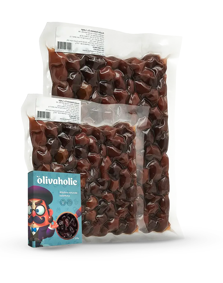 Măsline Kalamata în vid